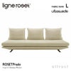 ligne roset リーン・ロゼ ROSETPrado ロゼプラド 3P ソファ 3人掛け ファブリック：Lランク（ウルトラスエード HP） 背クッション：3点セット デザイン：クリスチャン・ウェルナー