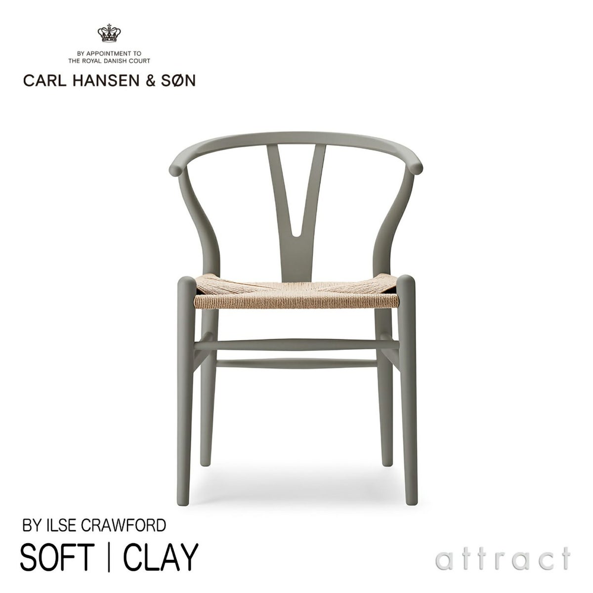 Carl Hansen & Son カール・ハンセン＆サン BA103 ダイニングテーブル Φ110cm ホワイトラミネート×オーク（オイルフィニッシュ） 1台 + CH24 Yチェア SOFT ビーチ （マット仕上げ） イルス・クロフォード ソフトカラー （全9色） 2脚 セット