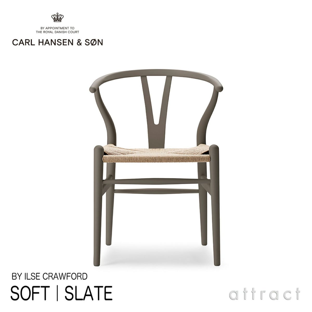 Carl Hansen & Son カール・ハンセン＆サン BA103 ダイニングテーブル Φ110cm ホワイトラミネート×オーク（オイルフィニッシュ） 1台 + CH24 Yチェア SOFT ビーチ （マット仕上げ） イルス・クロフォード ソフトカラー （全9色） 2脚 セット