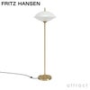 FRITZ HANSEN フリッツ・ハンセン CLAM FLOOR クラム フロアランプ カラー：オパールガラス デザイン：アーム＆ルンド