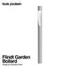 Louis Poulsen ルイスポールセン Flindt Garden Bollard フリント ガーデン ボラード ロング 2700K 屋外用 スパイク式 カラー：アルミ色 デザイン：クリスチャン・フリント *電源ボックス含む