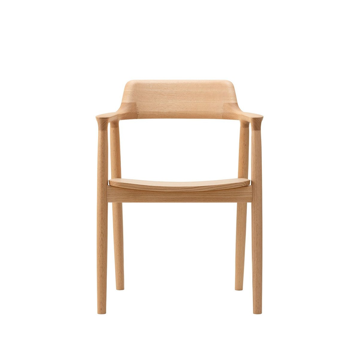 Maruni マルニ木工 MARUNI COLLECTION マルニコレクション HIROSHIMA ヒロシマ アームチェア レッドオ－ク 板座 デザイン：深澤 直人