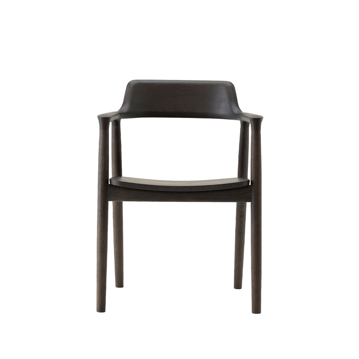 Maruni マルニ木工 MARUNI COLLECTION マルニコレクション HIROSHIMA ヒロシマ アームチェア オ－ク 板座 デザイン：深澤 直人