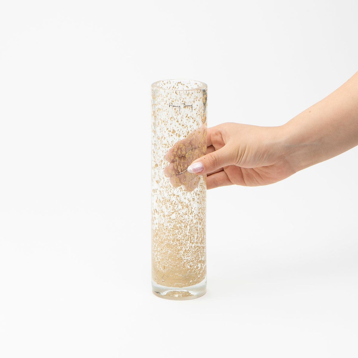 Henry Dean ヘンリー ディーン Pipe M パイプ M フラワーベース ハンドメイド ガラス 花器