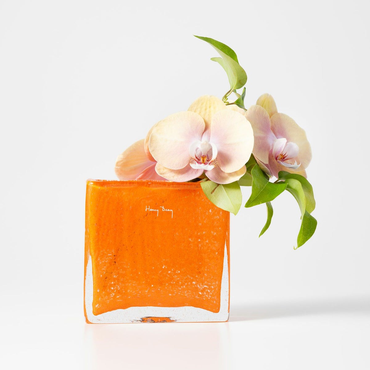 Henry Dean ヘンリー ディーン Square XS スクエア XS フラワーベース ハンドメイド ガラス 花器