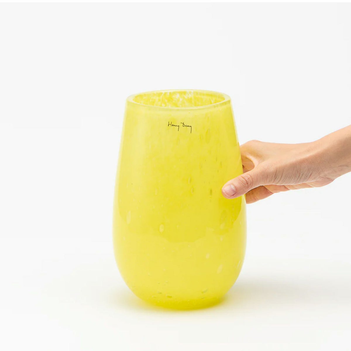 Henry Dean ヘンリー ディーン Sambor high S ソンボル ハイ S フラワーベース ハンドメイド ガラス 花器