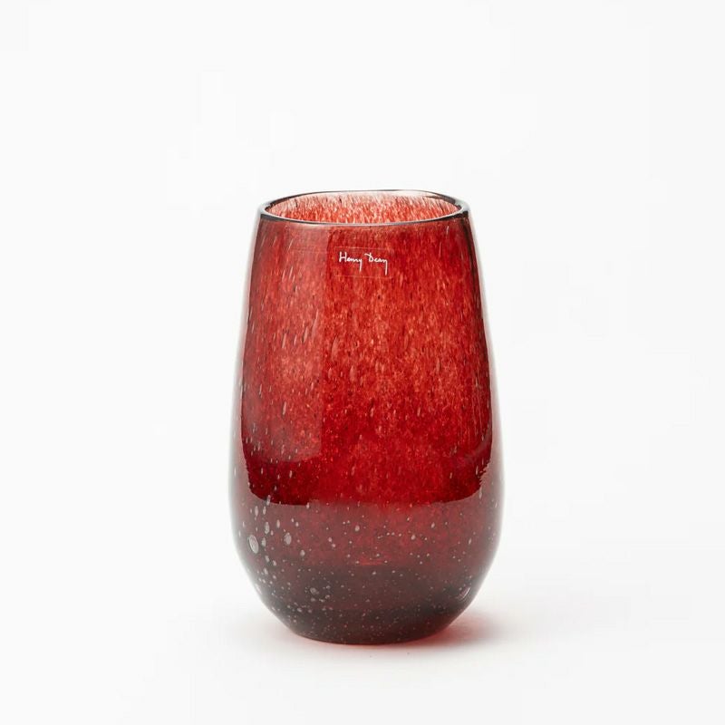 Henry Dean ヘンリー ディーン Sambor high S ソンボル ハイ S フラワーベース ハンドメイド ガラス 花器