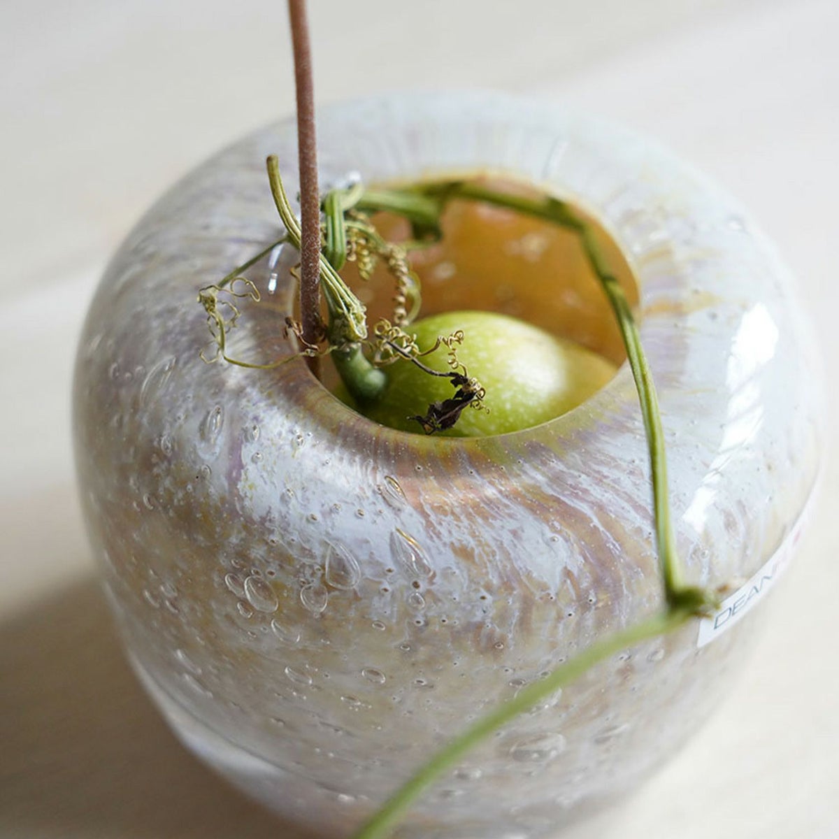 Henry Dean ヘンリー ディーン Drop S ドロップ S フラワーベース ハンドメイド ガラス 花器