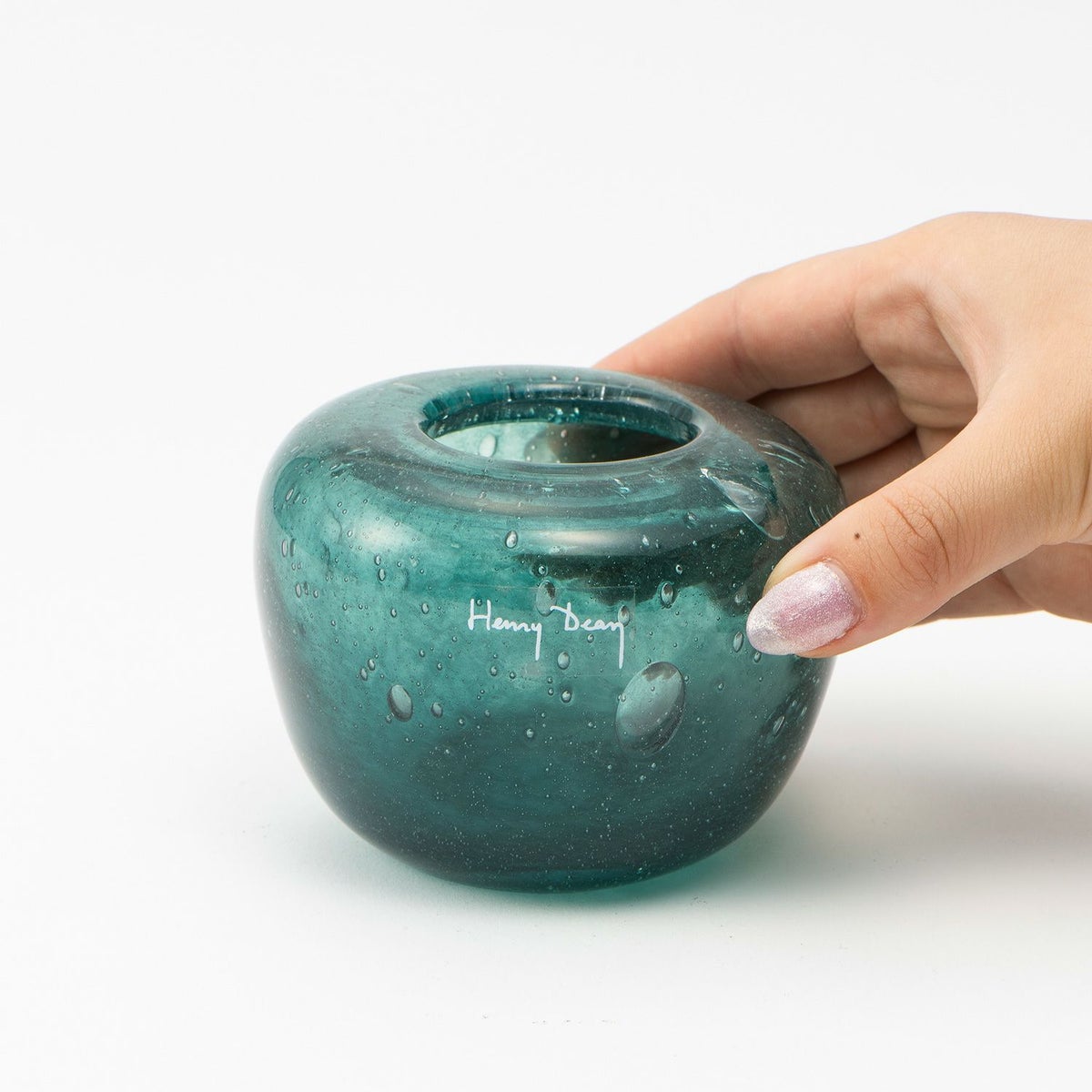 Henry Dean ヘンリー ディーン Drop S ドロップ S フラワーベース ハンドメイド ガラス 花器