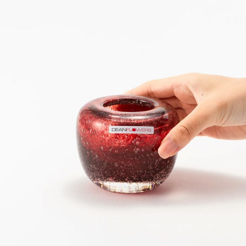 Henry Dean ヘンリー ディーン Drop S ドロップ S フラワーベース ハンドメイド ガラス 花器