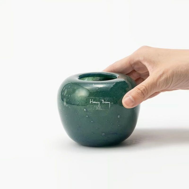 Henry Dean ヘンリー ディーン Drop S ドロップ S フラワーベース ハンドメイド ガラス 花器