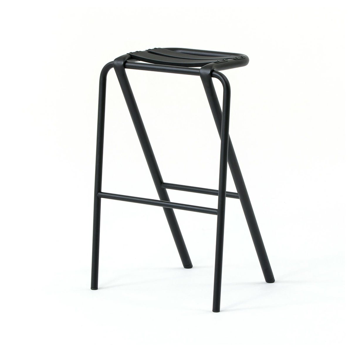 DUENDE デュエンデ BENT HIGH STOOL ベント ハイスツール DU0321 高さ：63cm カラー：2色 デザイン：岩元 航大