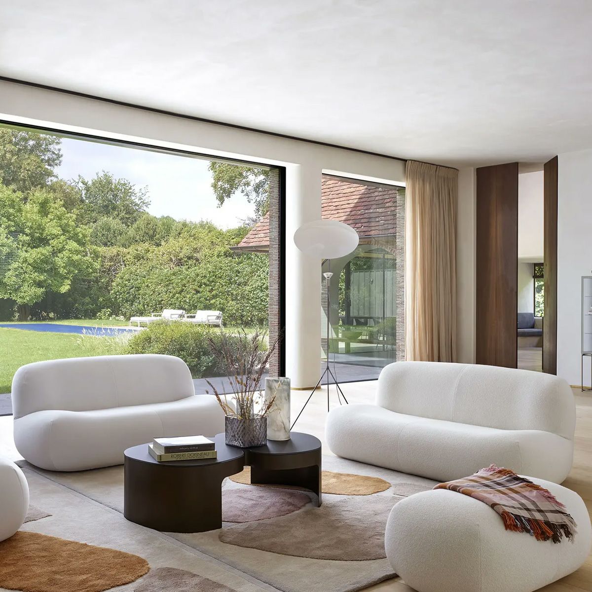 ligne roset リーン・ロゼ ROSETPukka ロゼプッカ 1P ソファ 1人掛け ファブリック：Hランク デザイン：ヤブ・プッシェルベルグ