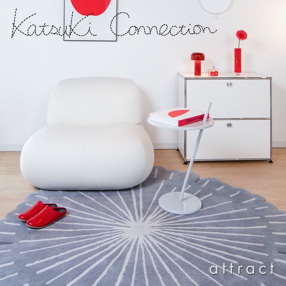 【アトラクト別注カラー】Katsuki Connection カツキ コネクション Rug ラグ INUUNIQ イニュニック コレクション HANA ハナ Sサイズ ウールラグ 非ミュージングウール デザイン：香月 裕子