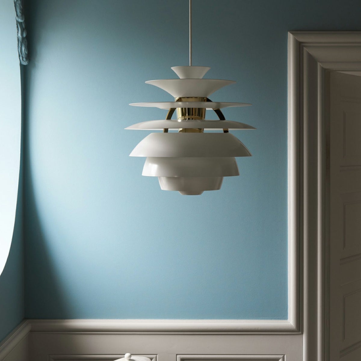 Louis Poulsen ルイスポールセン PH Snowball PH スノーボール ペンダントライト Φ400mm カラー：ソフトホワイト シルバー・クローム デザイン：ポール・ヘニングセン