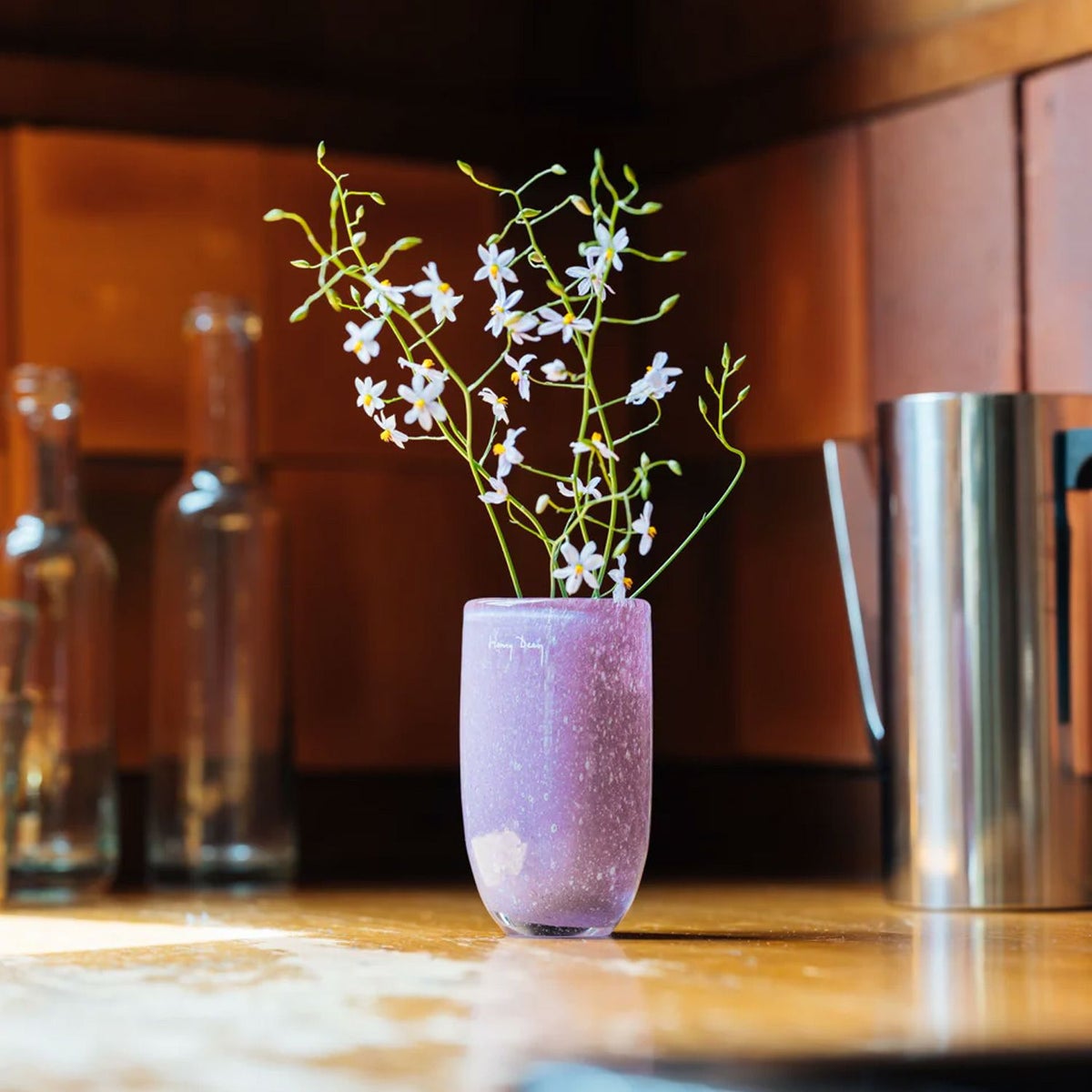 Henry Dean ヘンリー ディーン Julien XS ジュリアン フラワーベース ハンドメイド ガラス 花器