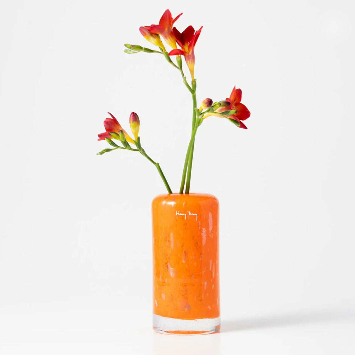 Henry Dean ヘンリー ディーン Fumiko without Foot フミコ ウィズアウト フット フラワーベース ハンドメイド ガラス 花器