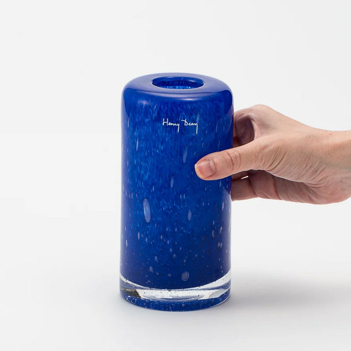 Henry Dean ヘンリー ディーン Fumiko without Foot フミコ ウィズアウト フット フラワーベース ハンドメイド ガラス 花器