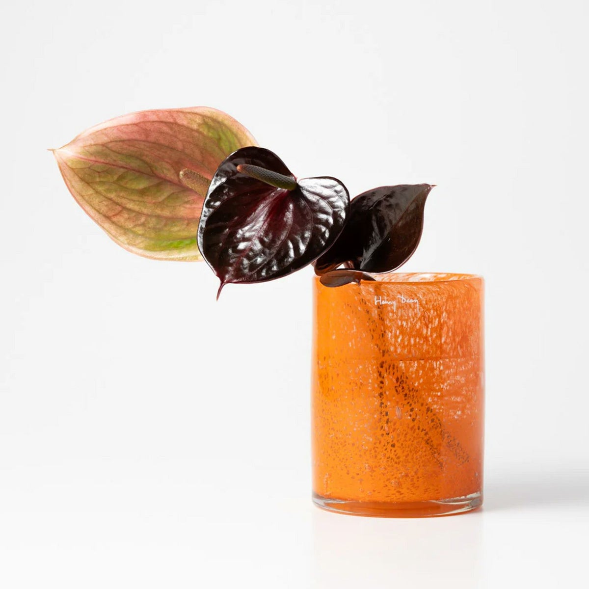 Henry Dean ヘンリー ディーン Cylinder 10×13 シリンダー 10×13 フラワーベース ハンドメイド ガラス 花器