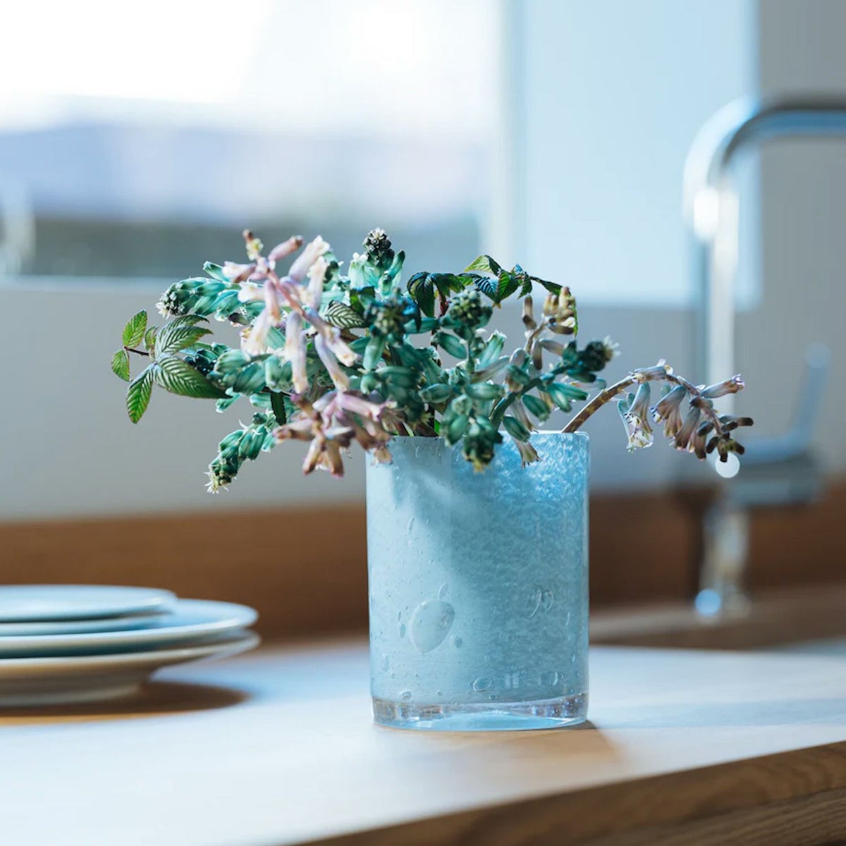 Henry Dean ヘンリー ディーン Cylinder 10×13 シリンダー 10×13 フラワーベース ハンドメイド ガラス 花器