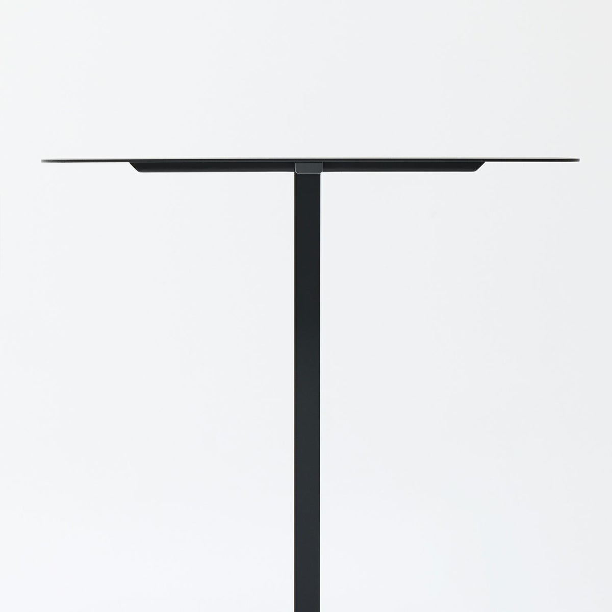 DUENDE デュエンデ SOLID STEEL DINER TABLE SQUARE ソリッドスチールダイナーテーブル スクエア DU331 カラー：ダークグレー デザイン：PERMANENT31