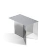 HAY ヘイ Slit Table スリット テーブル Steel Oblong スチール オブロング サイドテーブル W49.5×H35.5cm ステンレススチール 塗装またはメッキ仕上げ カラー：2色 デザイン：HAY