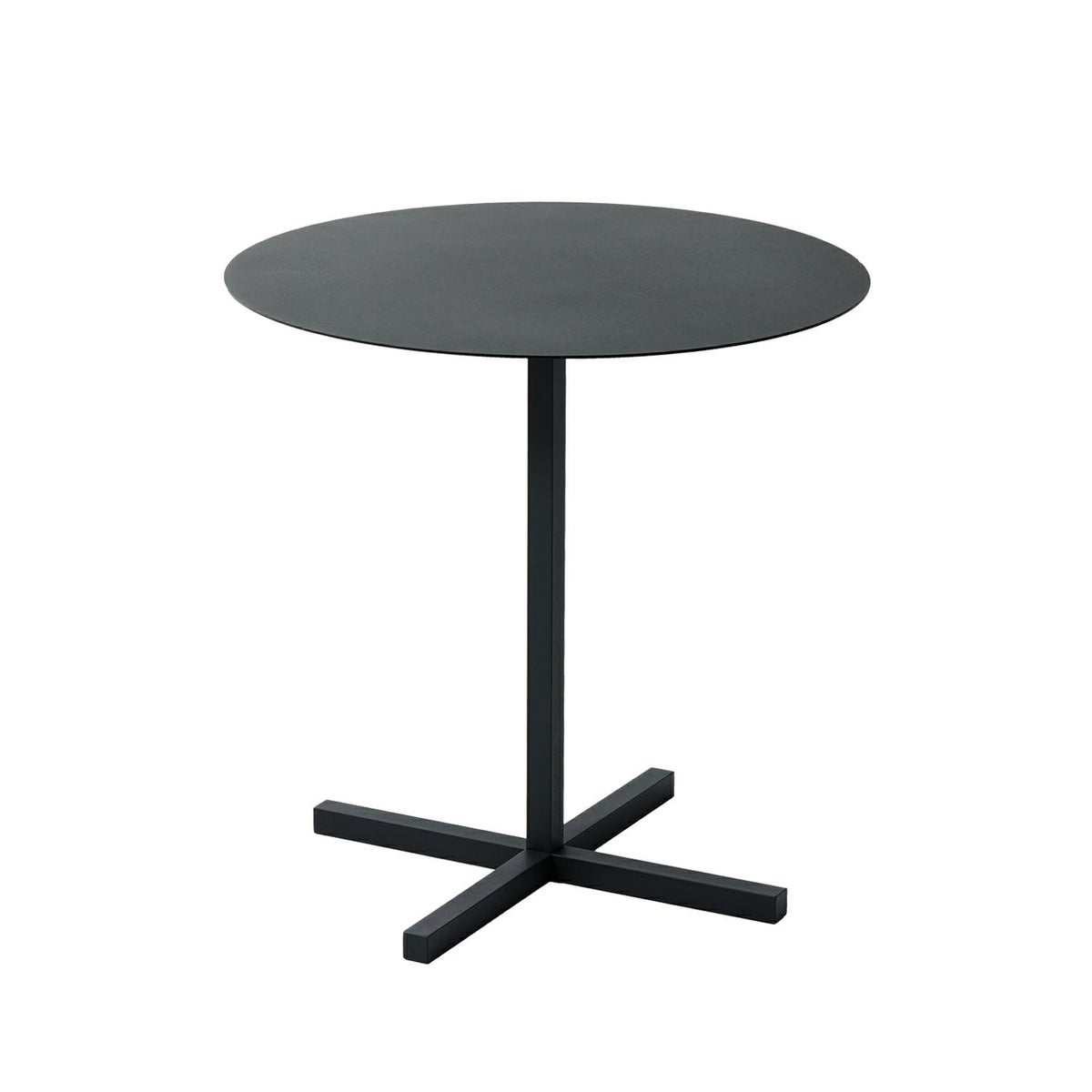 DUENDE デュエンデ SOLID STEEL DINER TABLE ROUND ソリッドスチールダイナーテーブル ラウンド DU330 カラー：ダークグレー デザイン：PERMANENT31