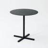 DUENDE デュエンデ SOLID STEEL DINER TABLE ROUND ソリッドスチールダイナーテーブル ラウンド DU330 カラー：ダークグレー デザイン：PERMANENT31