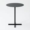 DUENDE デュエンデ SOLID STEEL HIGH DINER TABLE ROUND ソリッドスチールハイダイナーテーブル ラウンド DU0332 カラー：ダークグレー デザイン：PERMANENT31
