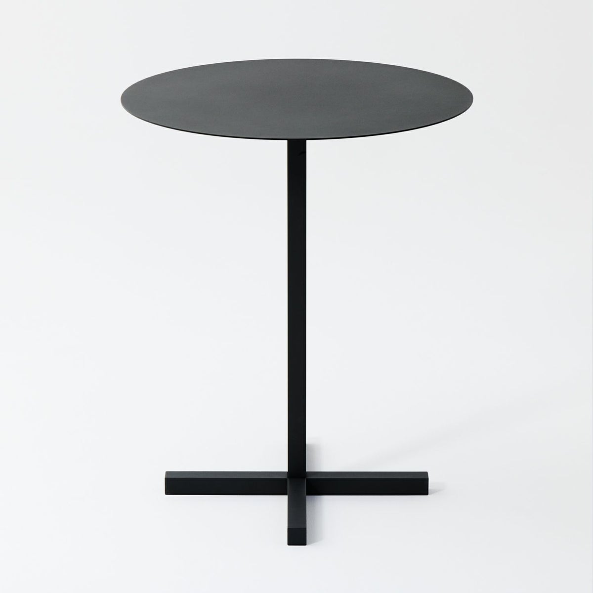 DUENDE デュエンデ SOLID STEEL HIGH DINER TABLE ROUND ソリッドスチールハイダイナーテーブル ラウンド DU0332 カラー：ダークグレー デザイン：PERMANENT31