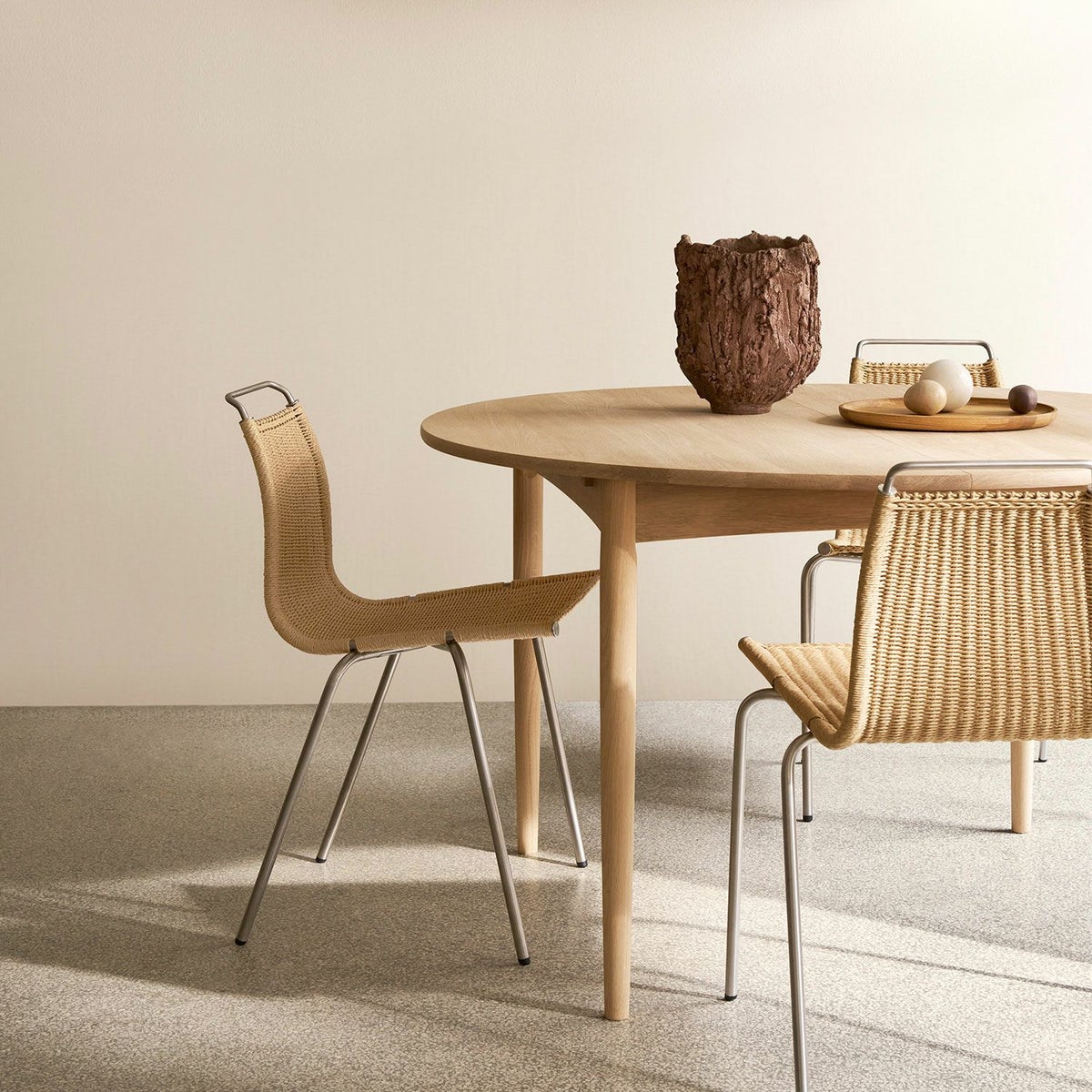 Carl Hansen & Son カール・ハンセン＆サン BM0121 伸長式 ダイニングテーブル W120-180cm オーク デザイン：ボーエ・モーエンセン
