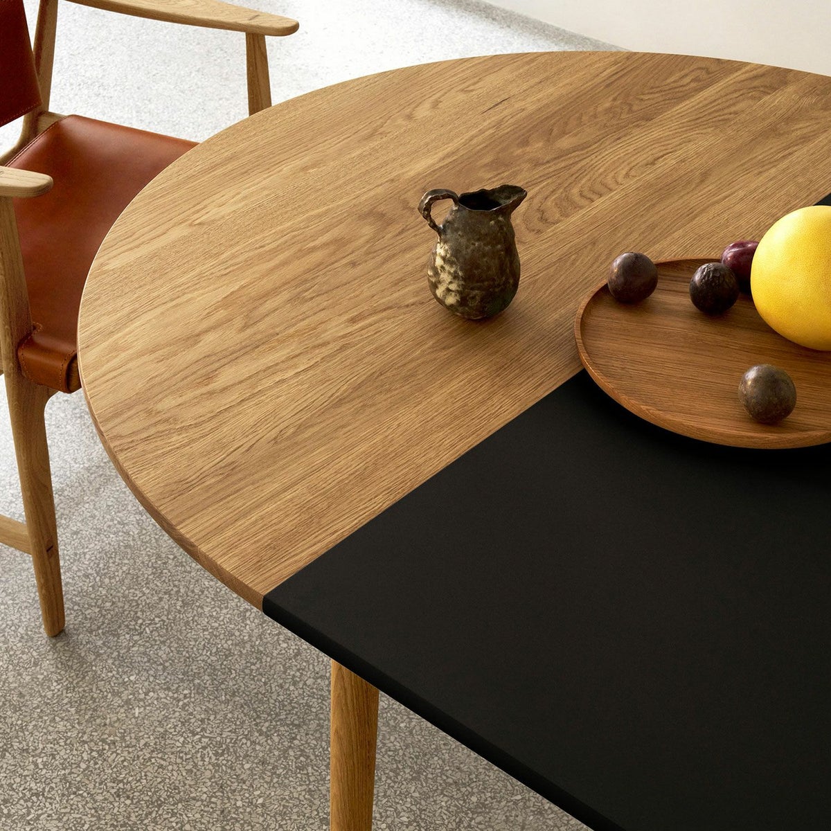 Carl Hansen & Son カール・ハンセン＆サン BM0121I インサートリーフ 伸長式 ダイニングテーブル BM0121専用 追加用 伸長板 W60cm 1枚 MDF カラー：2色 デザイン：ボーエ・モーエンセン