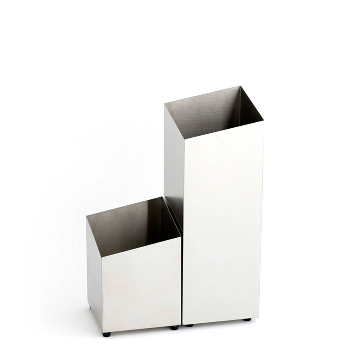 papperskorg パペルスコルク RHOMBUS ロンバス アンブレラスタンド 傘立て ダストボックス ゴミ箱 ステンレス（ヘアライン仕上げ）