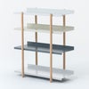 DUENDE デュエンデ MARGE SHELF 4 マージ シェルフ DU0325 カラー：2パターン デザイン：芦沢 啓治