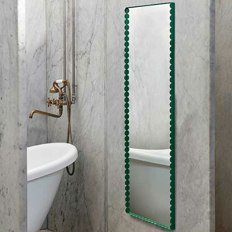 HAY ヘイ Arcs Mirror アークス ミラー Rectangle M レクタングル スクエア 50×133cm µサイズ ウォールミラー 鏡 壁掛け鏡 四角型 ミラー デザイン：ミュラー・ヴァン・セーヴェレン
