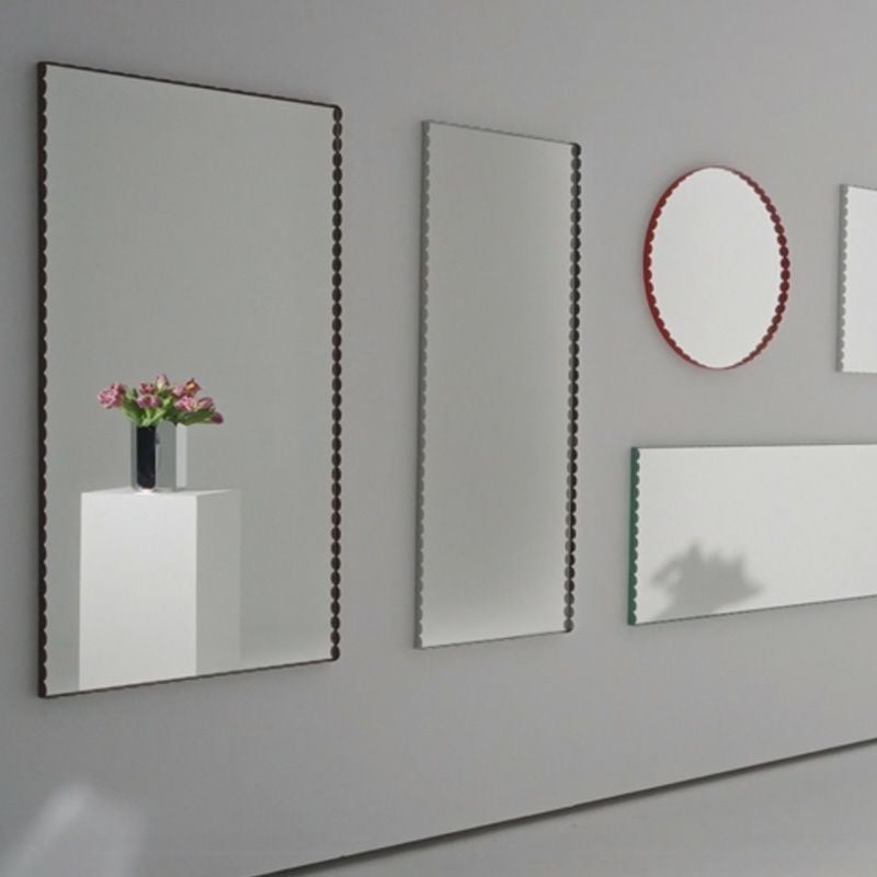 HAY ヘイ Arcs Mirror アークス ミラー Rectangle L レクタングル スクエア 72×133cm Lサイズ ウォールミラー 鏡 壁掛け鏡 四角型 ミラー デザイン：ミュラー・ヴァン・セーヴェレン