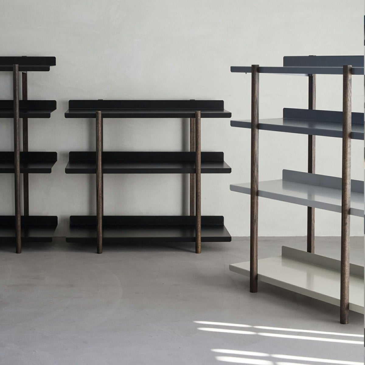 DUENDE デュエンデ MARGE SHELF 4 OIL FINISH マージ シェルフ オイルステインフィニッシュ DU0329 カラー：2パターン デザイン：芦沢 啓治