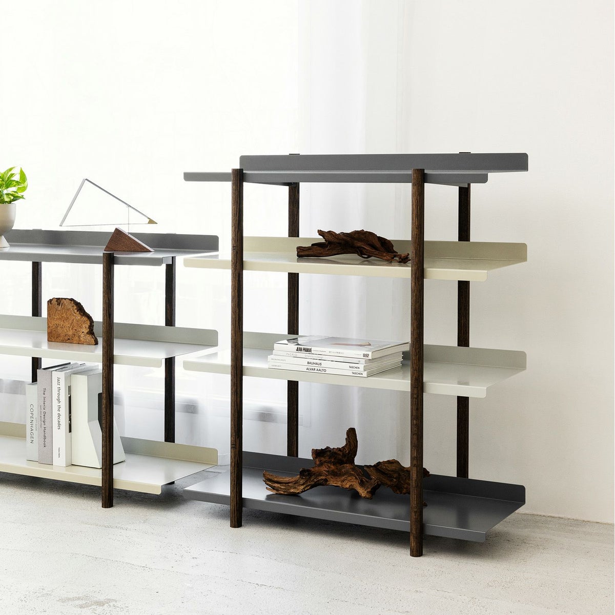 DUENDE デュエンデ MARGE SHELF 4 OIL FINISH マージ シェルフ オイルステインフィニッシュ DU0329 カラー：2パターン デザイン：芦沢 啓治