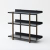 DUENDE デュエンデ MARGE SHELF 3 BK OIL STAIN FINISH マージ シェルフ ブラック オイルステインフィニッシュ DU0328BK カラー：ブラック デザイン：芦沢 啓治