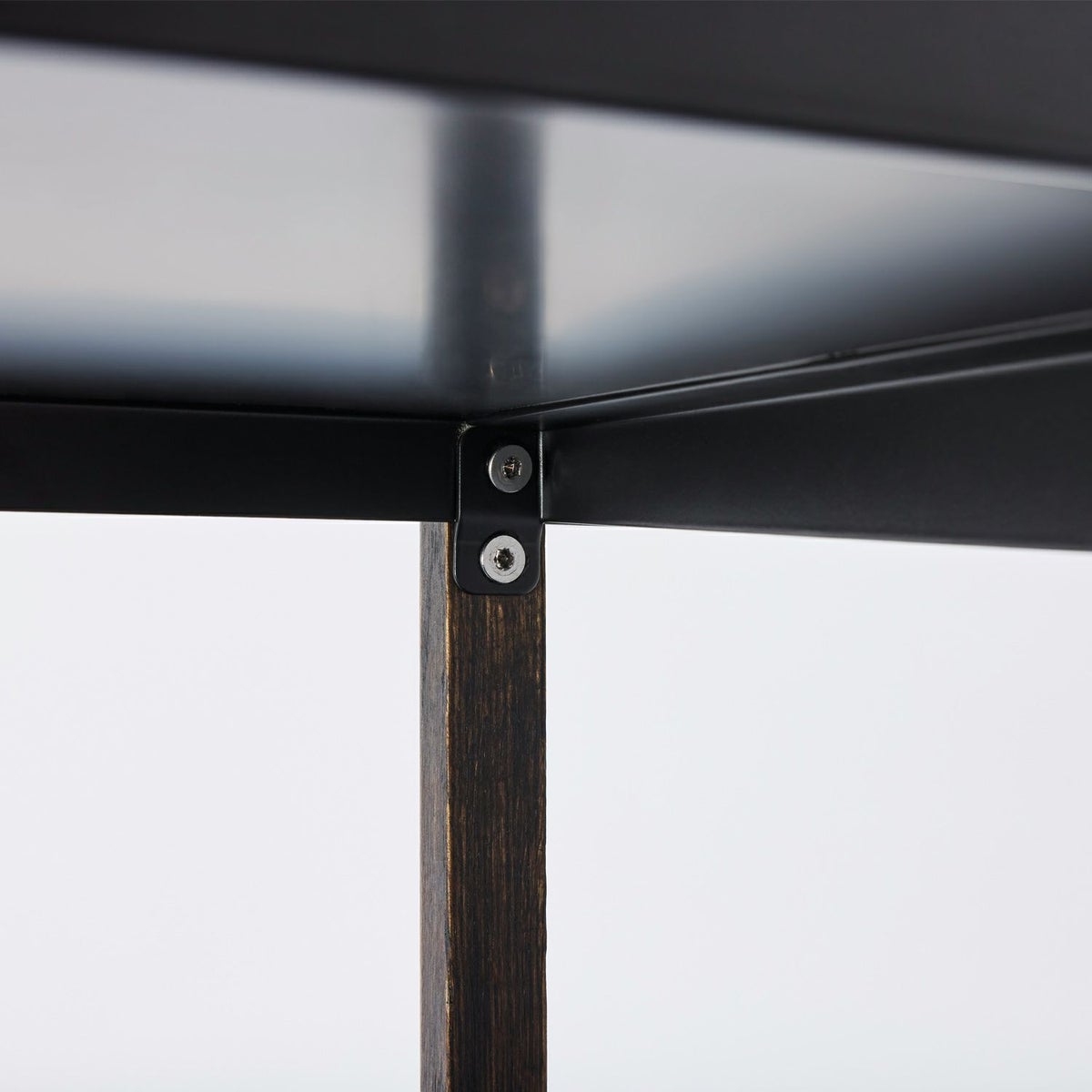 DUENDE デュエンデ MARGE SHELF 3 BK OIL STAIN FINISH マージ シェルフ ブラック オイルステインフィニッシュ DU0328BK カラー：ブラック デザイン：芦沢 啓治