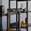 DUENDE デュエンデ MARGE SHELF 3 BK OIL STAIN FINISH マージ シェルフ ブラック オイルステインフィニッシュ DU0328BK カラー：ブラック デザイン：芦沢 啓治