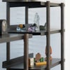 DUENDE デュエンデ MARGE SHELF 3 BK OIL STAIN FINISH マージ シェルフ ブラック オイルステインフィニッシュ DU0328BK カラー：ブラック デザイン：芦沢 啓治