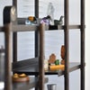 DUENDE デュエンデ MARGE SHELF 3 BK OIL STAIN FINISH マージ シェルフ ブラック オイルステインフィニッシュ DU0328BK カラー：ブラック デザイン：芦沢 啓治