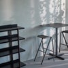 DUENDE デュエンデ MARGE SHELF 4 BK OIL STAIN FINISH マージ シェルフ ブラック オイルステインフィニッシュ DU0329BK カラー：ブラック デザイン：芦沢 啓治