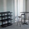 DUENDE デュエンデ MARGE SHELF 4 BK OIL STAIN FINISH マージ シェルフ ブラック オイルステインフィニッシュ DU0329BK カラー：ブラック デザイン：芦沢 啓治