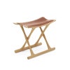 Carl Hansen & Son カール・ハンセン＆サン OW2000 Egyptian Stool エジプシャンスツール オーク（オイルフィニッシュ） 張座：サドルレザー デザイン：オーレ・ヴァンシャー