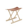 Carl Hansen & Son カール・ハンセン＆サン OW2000 Egyptian Stool エジプシャンスツール オーク（ホワイトオイルフィニッシュ） 張座：サドルレザー デザイン：オーレ・ヴァンシャー