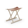  Carl Hansen & Son カール・ハンセン＆サン OW2000 Egyptian Stool エジプシャンスツール オーク（ソープフィニッシュ） 張座：サドルレザー デザイン：オーレ・ヴァンシャー