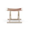  Carl Hansen & Son カール・ハンセン＆サン OW2000 Egyptian Stool エジプシャンスツール オーク（ソープフィニッシュ） 張座：サドルレザー デザイン：オーレ・ヴァンシャー