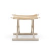  Carl Hansen & Son カール・ハンセン＆サン OW2000 Egyptian Stool エジプシャンスツール オーク（ソープフィニッシュ） 張座：サドルレザー デザイン：オーレ・ヴァンシャー